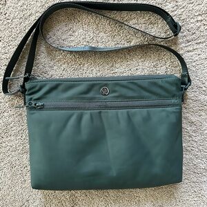 lululemon athletica Dark Green Crossbody Bag